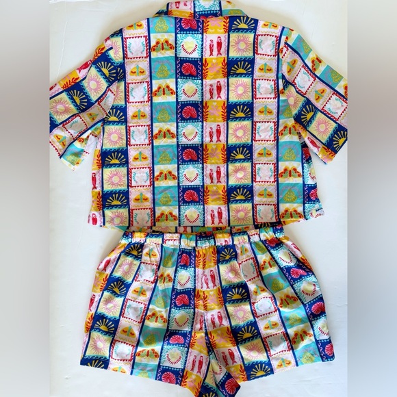 Cynthia Rowley Sleepwear Woman's  Pajamas (Short Set) Size L NWOT - Picture 6 of 7